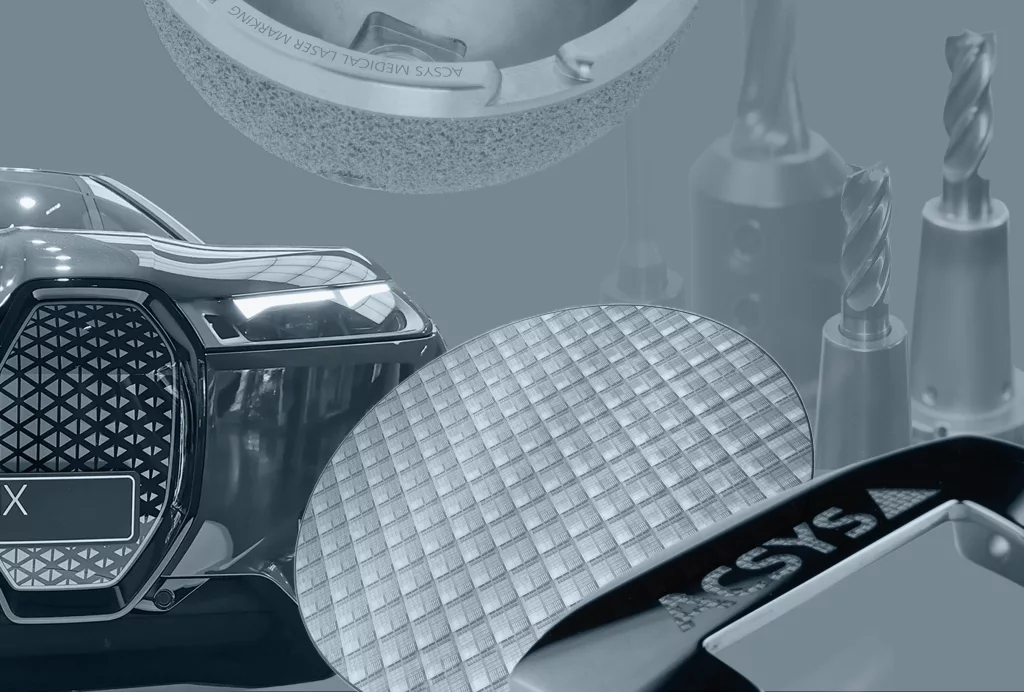 Lasersysteme für Mobility, Medizintechnik, Maschinen- & Werkzeugbau, Münzen & Druckerzeugnisse, Uhren & Schmuck, Sicherheitslösungen und Wissenschaft