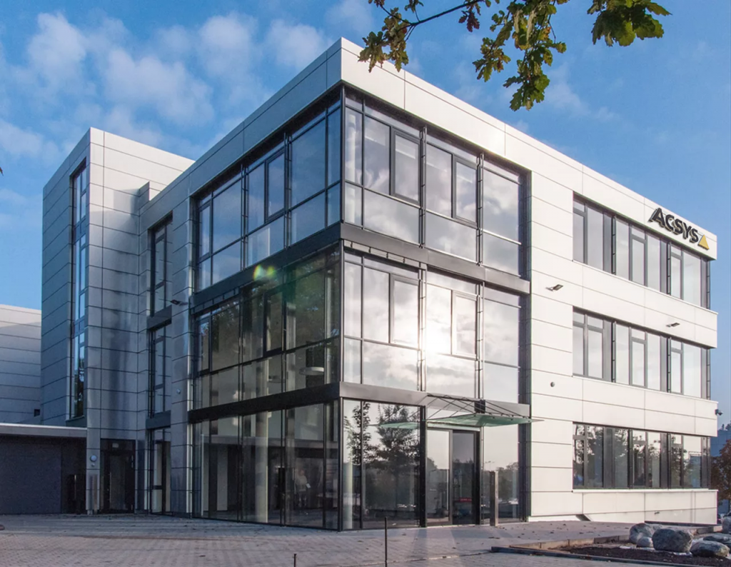 Siège social d'ACSYS à Kornwestheim près de Stuttgart