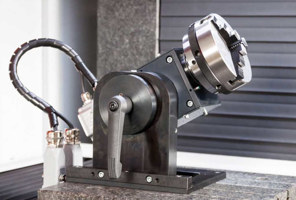 Teilapparate mit manuellem oder automatischem Futter zum winkelgenauen Positionieren von Werkstücken