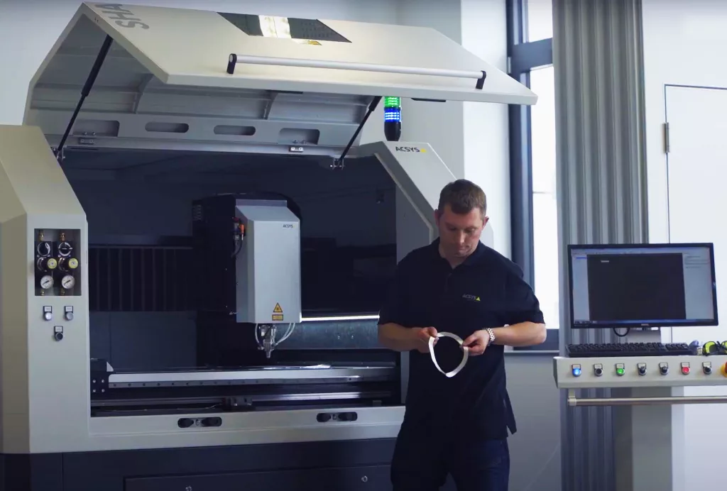 Die ACSYS-eigene Software sorgt dafür, dass Sie mit dem SHARK Laserzentrum optimale Ergebnisse beim Laserschneiden und -schweißen erzielen.