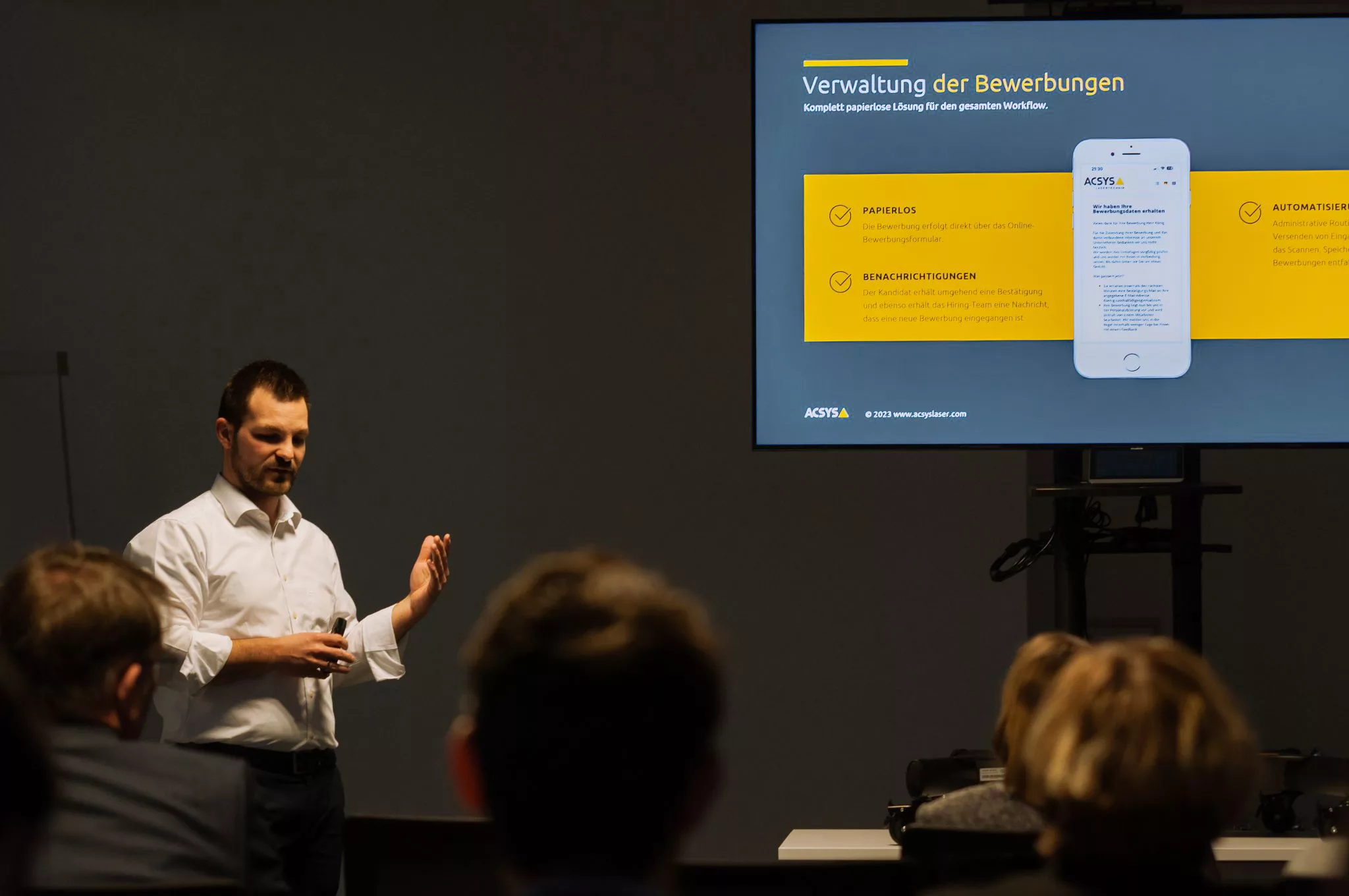 Digitalisierung trifft HR bei ACSYS - Ein Event der IHK