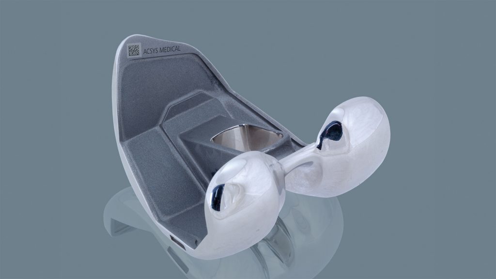 Künstliches Gelenk im Bereich Medizintechnik / Medical