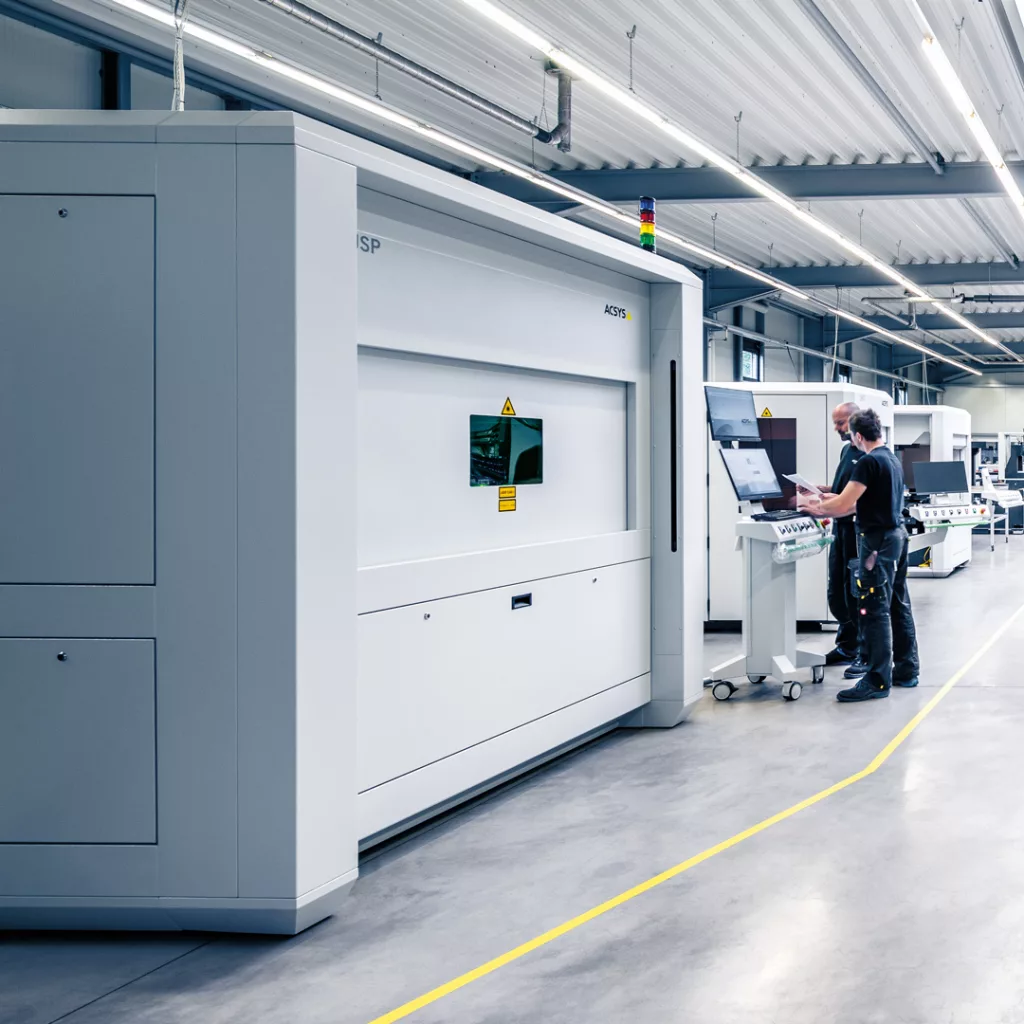 Large Field Removal: LFR-Anlage im ACSYS Technikum Mittweida