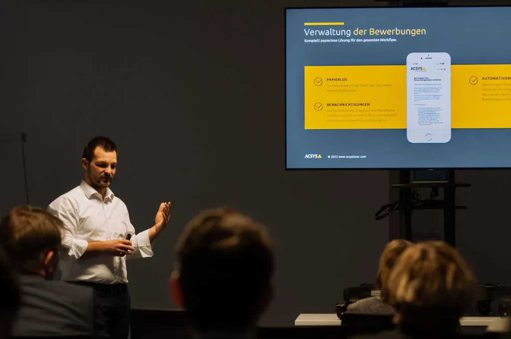 Digitalisierung trifft HR bei ACSYS - Ein Event der IHK